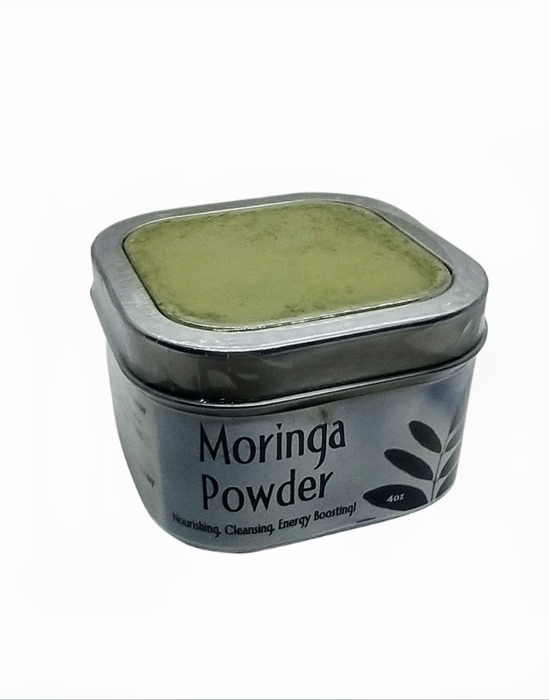 Moringa Powder 4 Oz. Square Container
